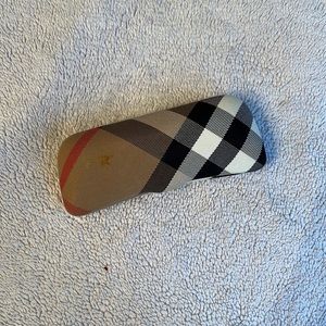 Burberry glasses case